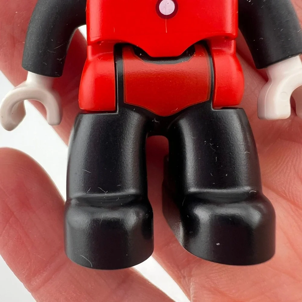 LEGO DUPLO Minnie Mouse Figure Red Outfit Disney Character Toy